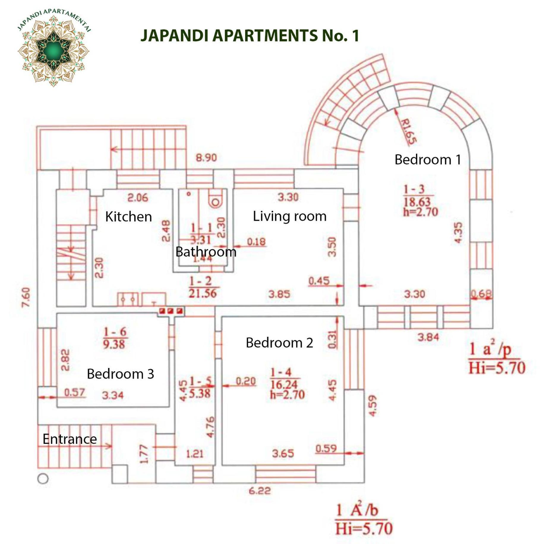Japandi Apartamentai Каунас Екстериор снимка